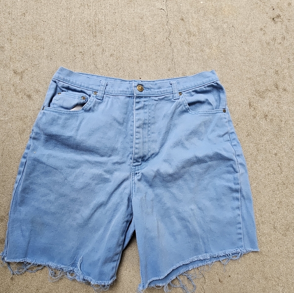 Style & Co. Pants - Vintage 50s 60s cutoff demin blue shorts